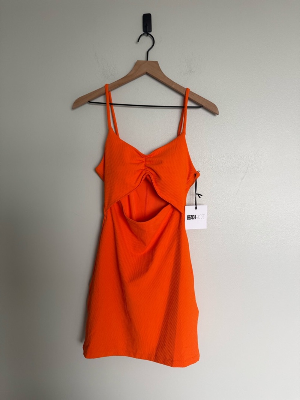 Beach Riot Orange Jewel Activewear Dress - Picture 3 of 9